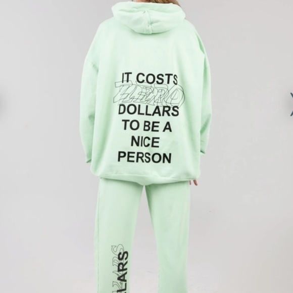 Mayfair Group Other - Mayfair Group Zero Dollars Hoodie and Joggers set size XS